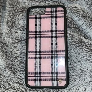 Wildflower Pink Plaid 6s Plus phone case